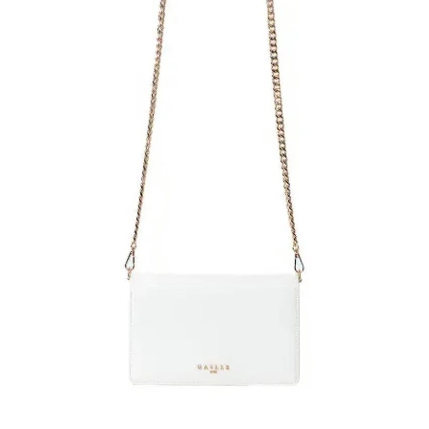 GAELLE BORSA GAACW00030 MINI SHOULDER ECOPELLE BIANCO