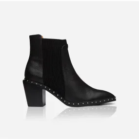 Georgie Boot Black/Silver