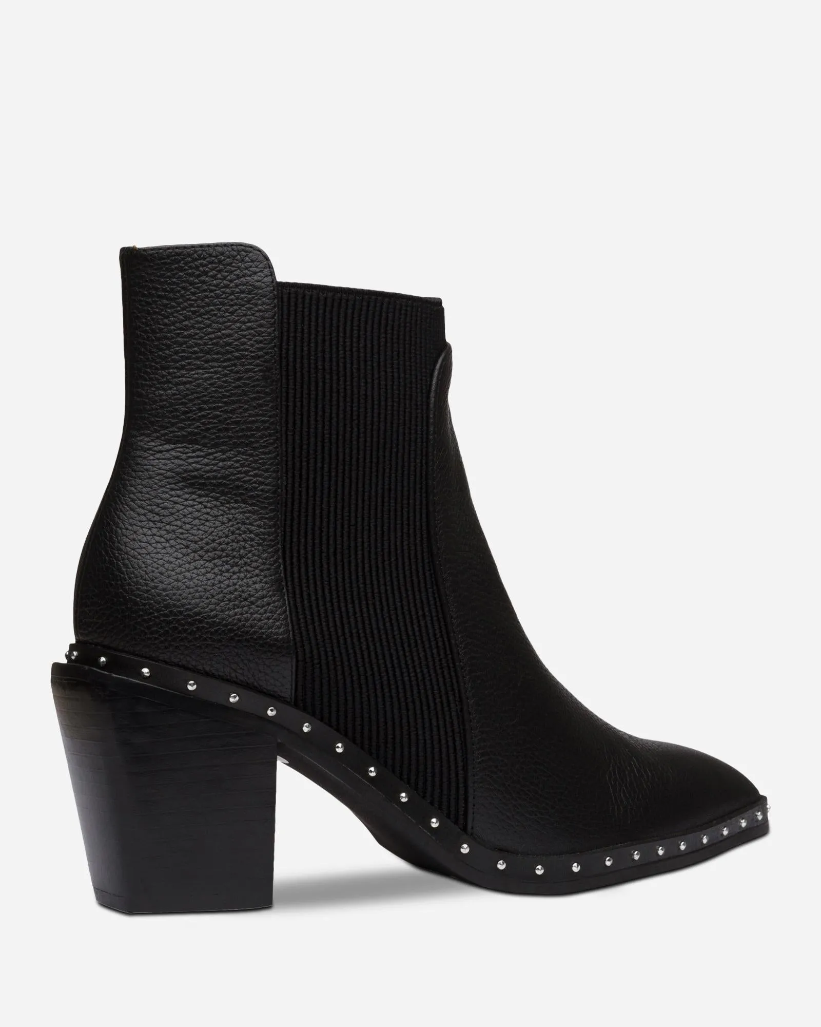 Georgie Boot Black/Silver