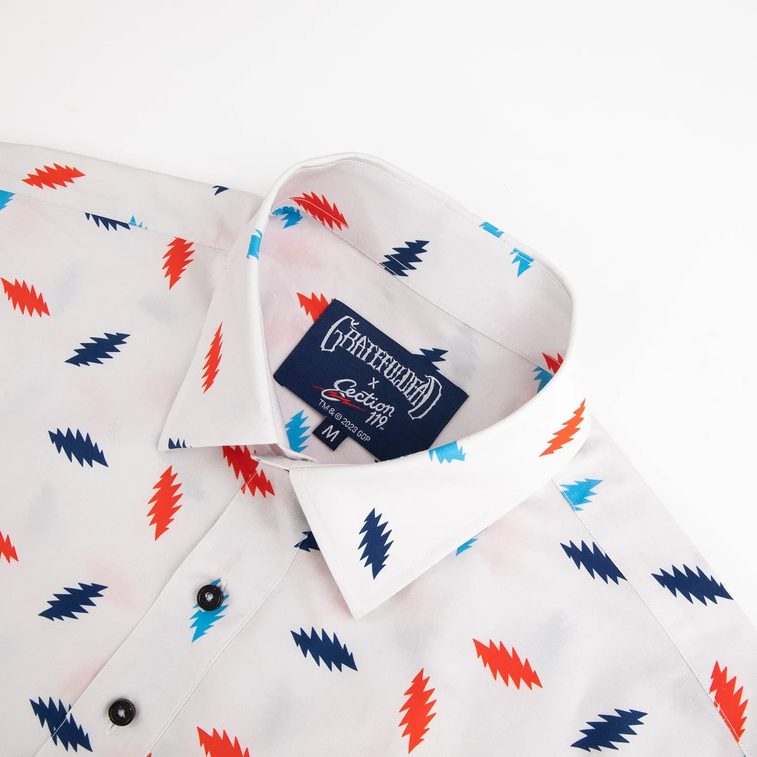 Grateful Dead | Classic Button Down | Lightning Strikes