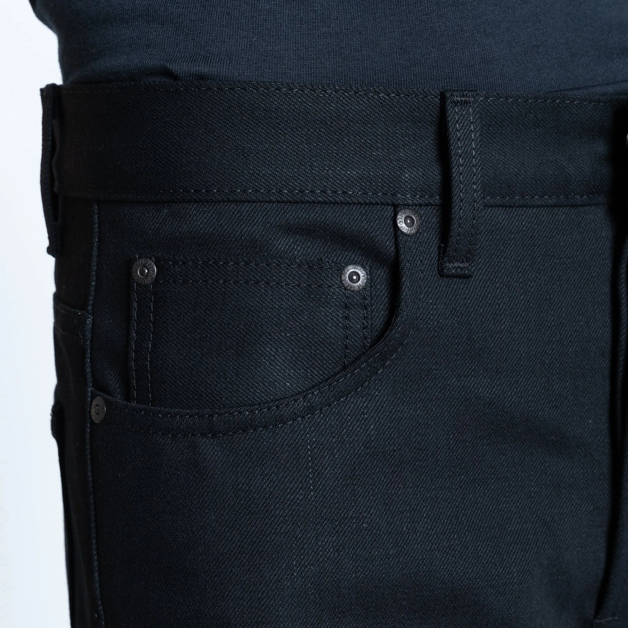 Groovy Guy - Solid Black Selvedge