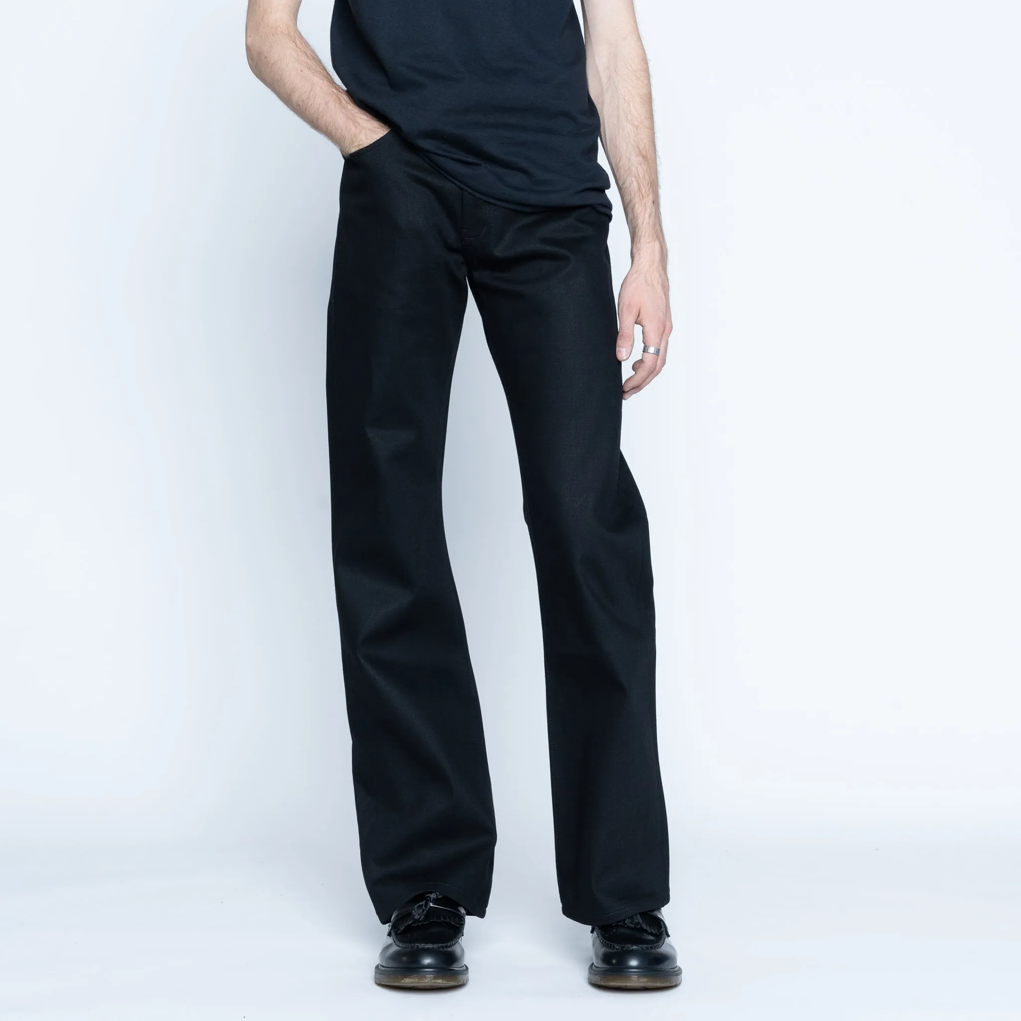 Groovy Guy - Solid Black Selvedge