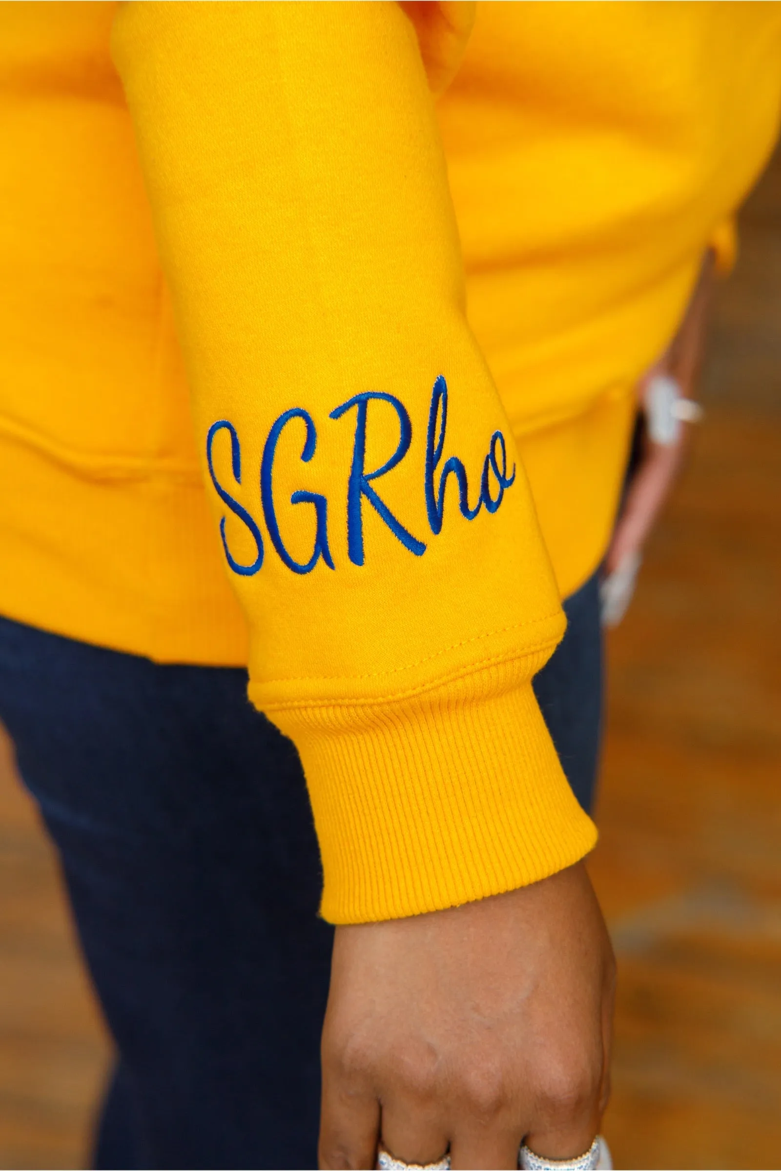 HBCU SGRho Chenille Sweatshirt