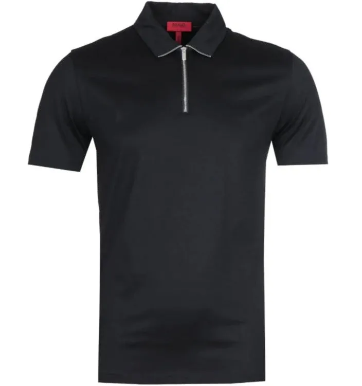 Hugo Boss Mens Polo Zip Neck