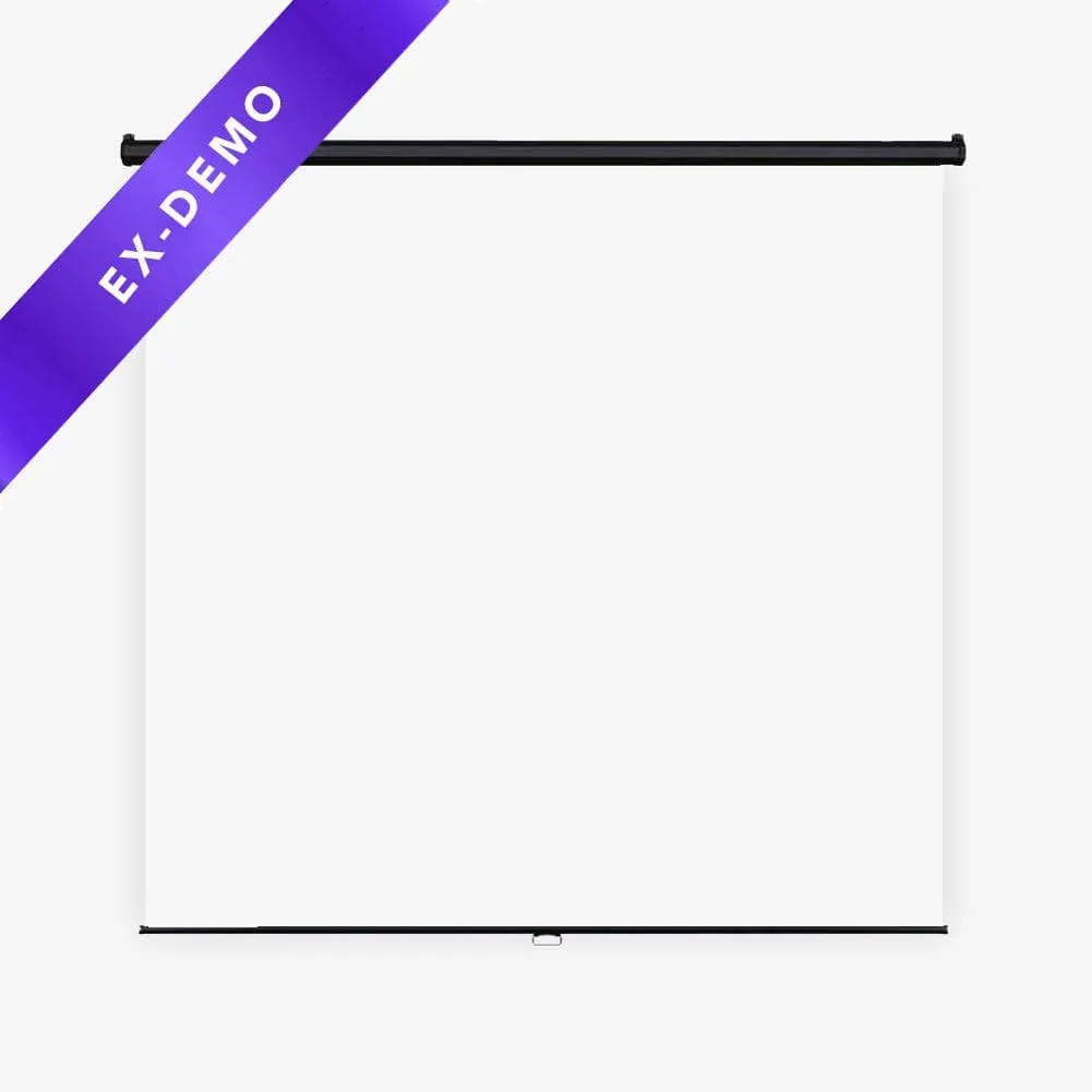 'Instant Studio' Mountable Pull Down Backdrop Screen - White (DEMO STOCK)