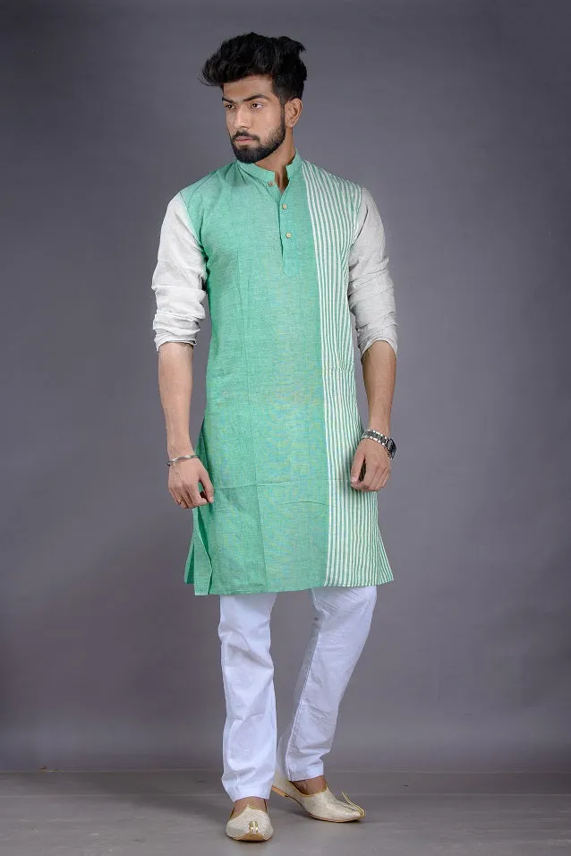 Jaane tu- Handloom Saree-Kurta Couple Set