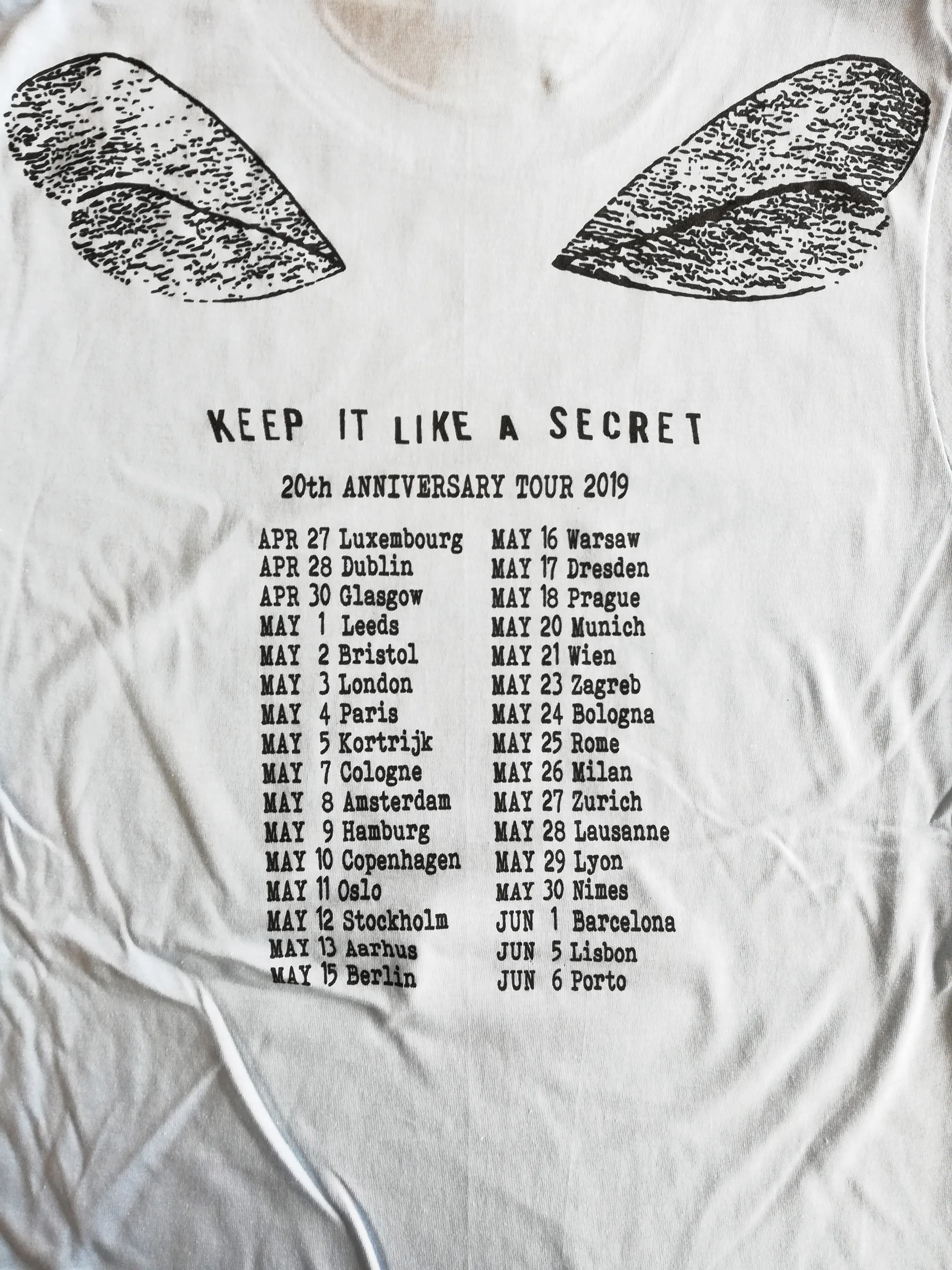 Keep It Like A Secret Tour -  Blue