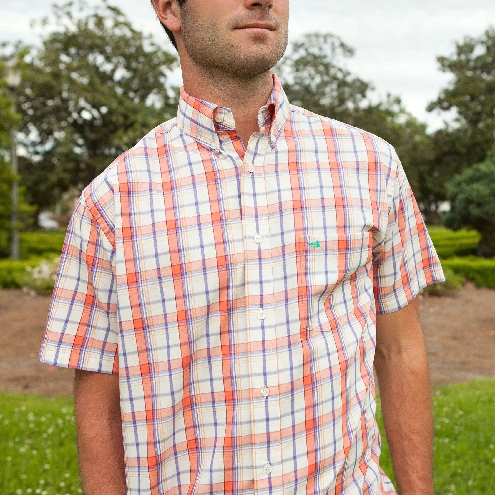 Knoxboro Plaid Dress Shirt - Short Sleeve