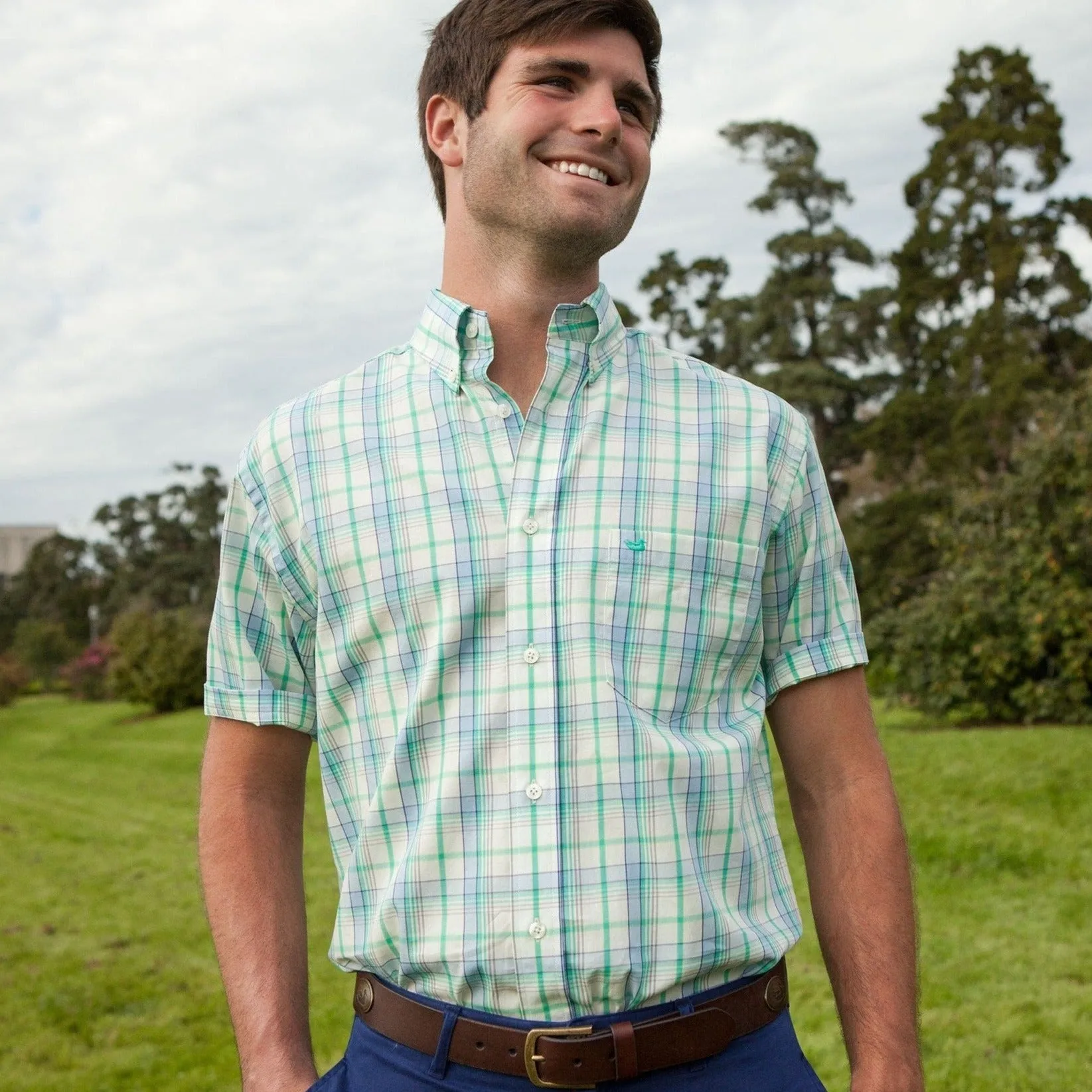 Knoxboro Plaid Dress Shirt - Short Sleeve