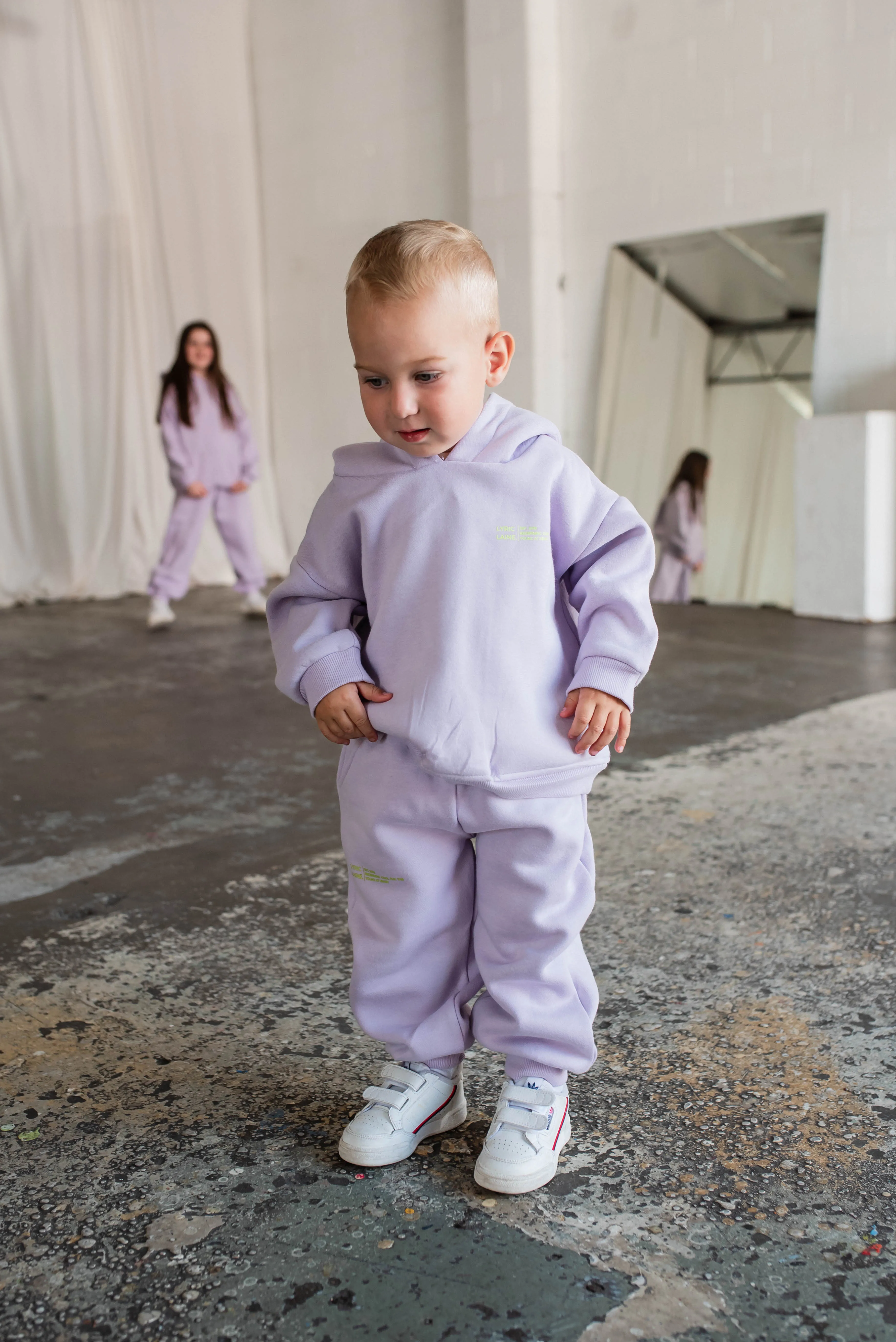 LL Light Purple Tracksuit Set - Kids