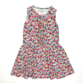 Mini Boden Girls Sleeveless Floral Dress 6-7 Years