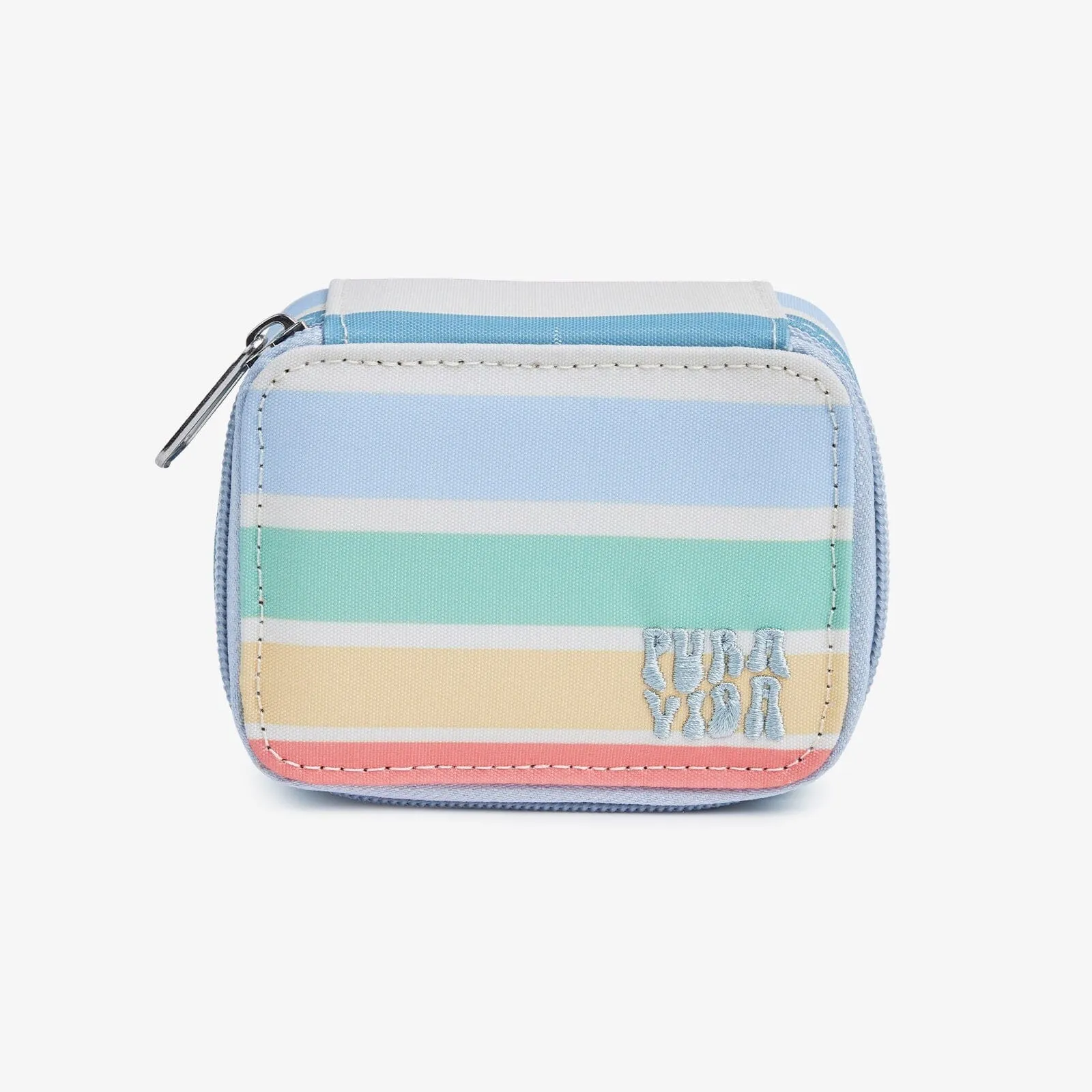 Mini Retro Stripe Jewelry Case