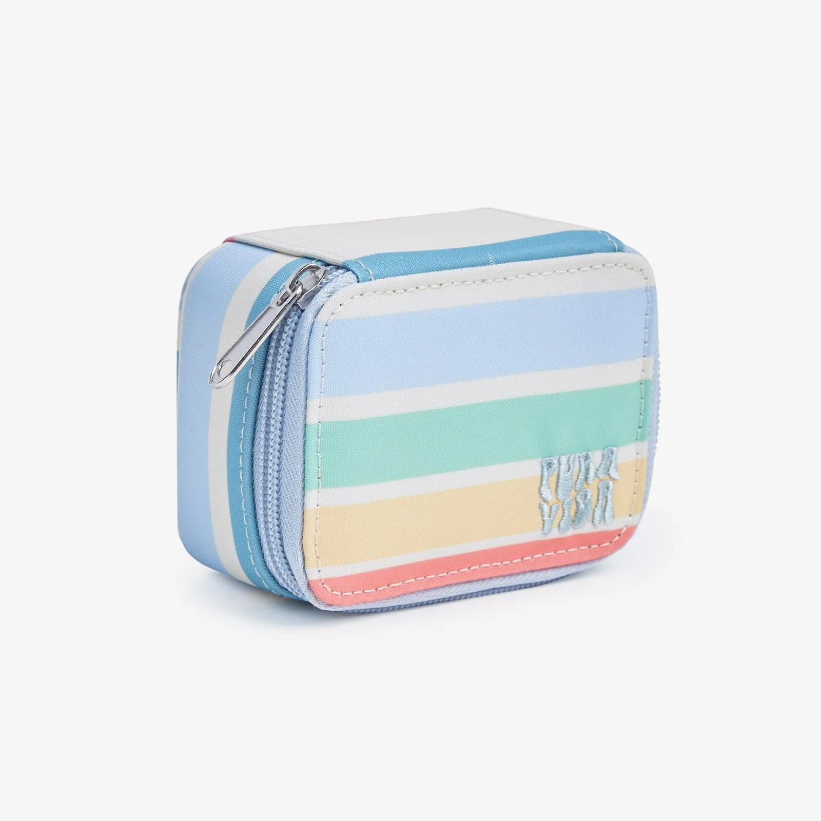 Mini Retro Stripe Jewelry Case