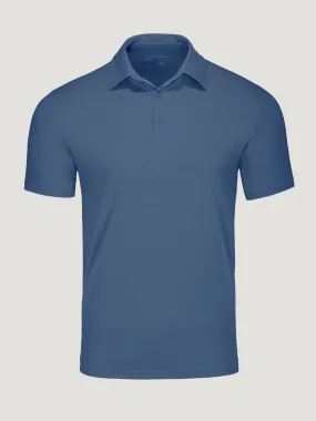 Monsoon Blue Performance Polo