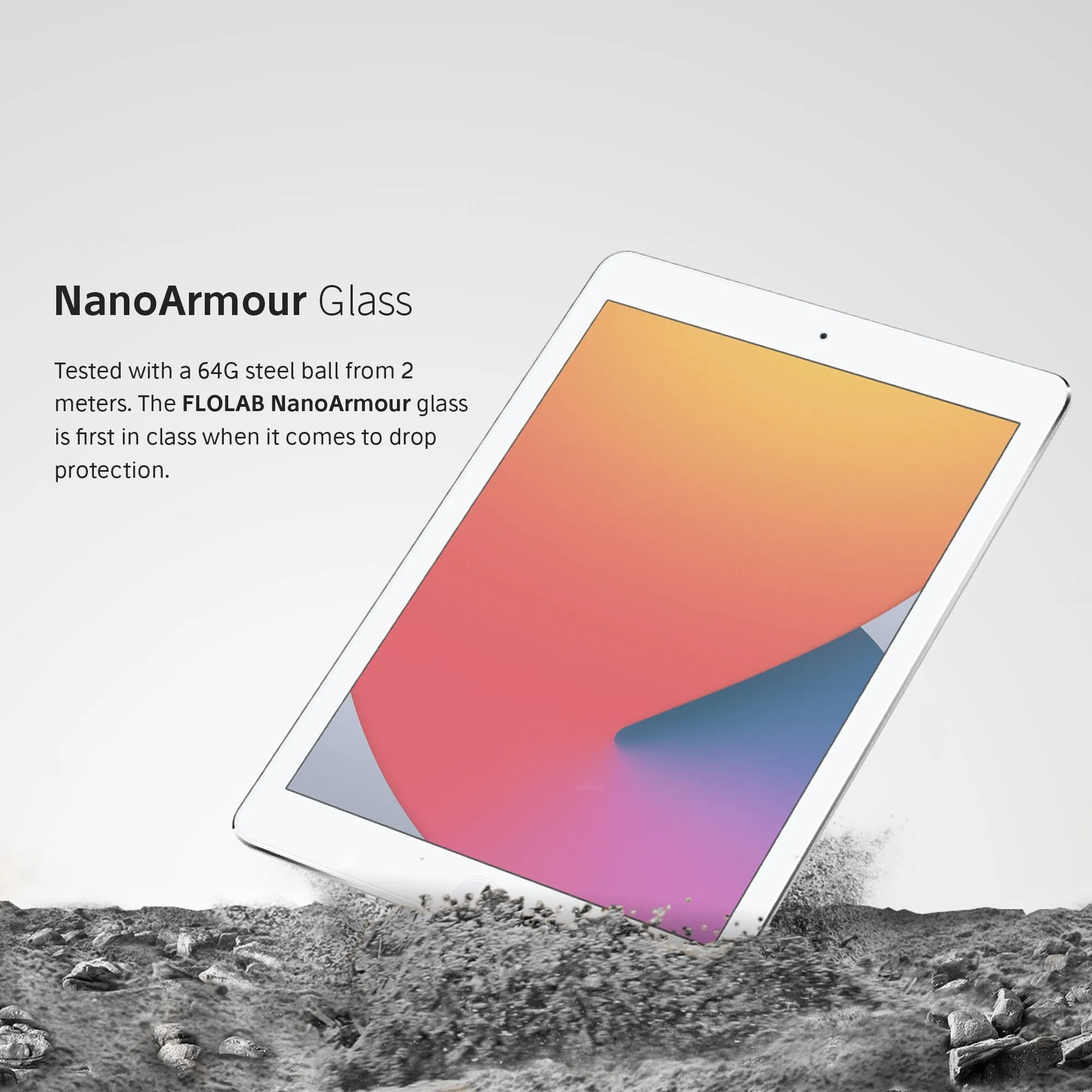 NanoArmour iPad 8 Anti-Blue light Screen Protector (2020) 10.2-inch