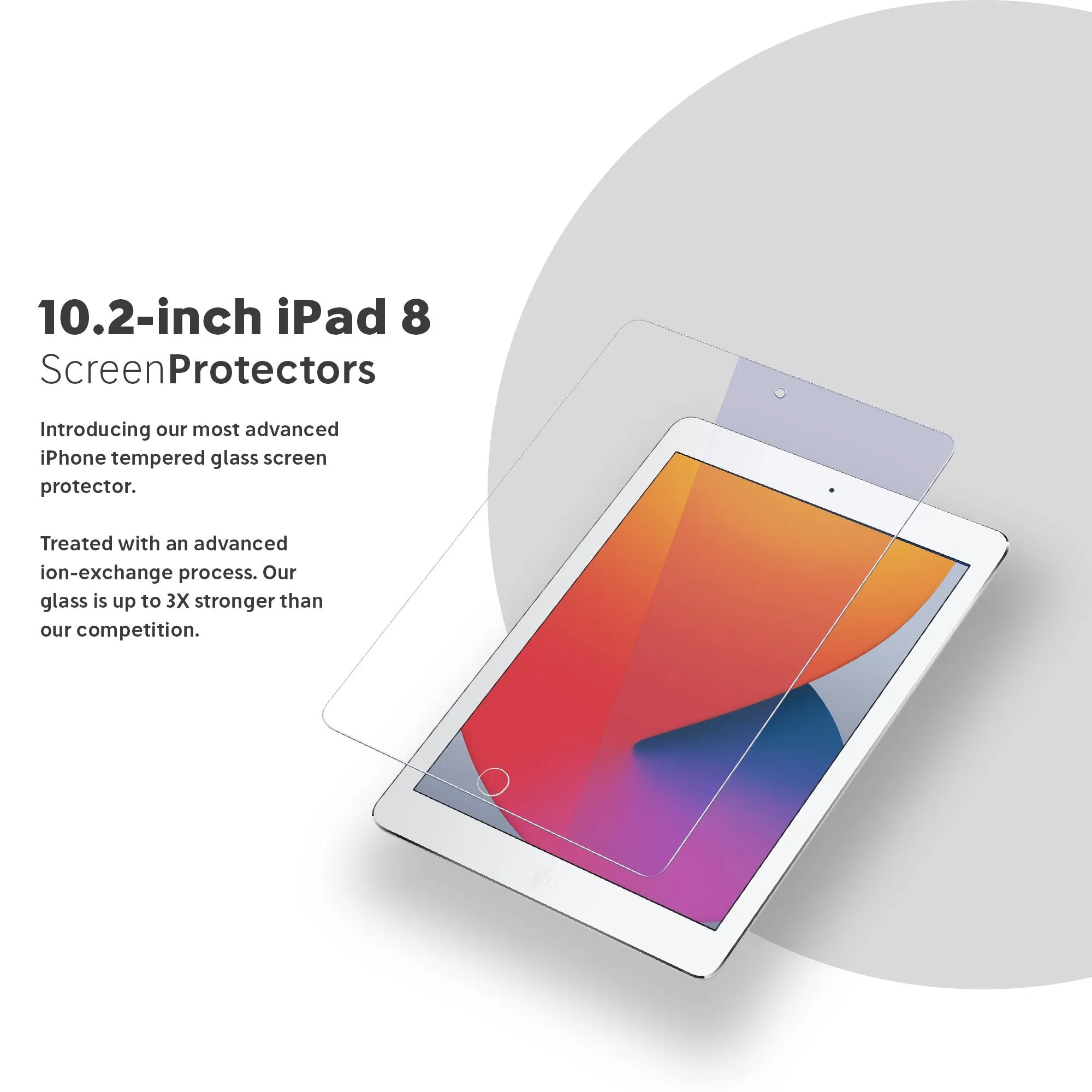 NanoArmour iPad 8 Anti-Blue light Screen Protector (2020) 10.2-inch