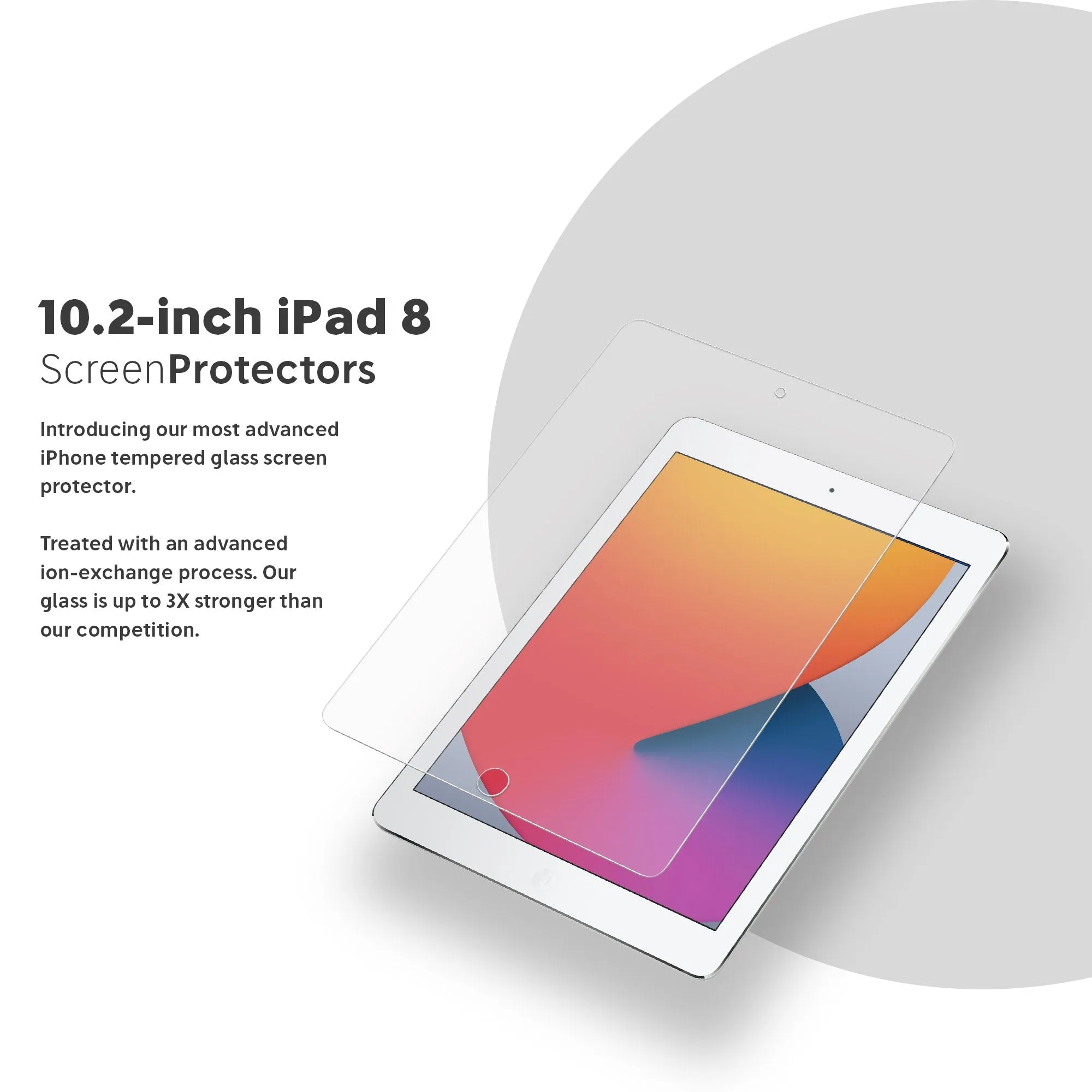 NanoArmour iPad 8 Anti-Blue light Screen Protector (2020) 10.2-inch