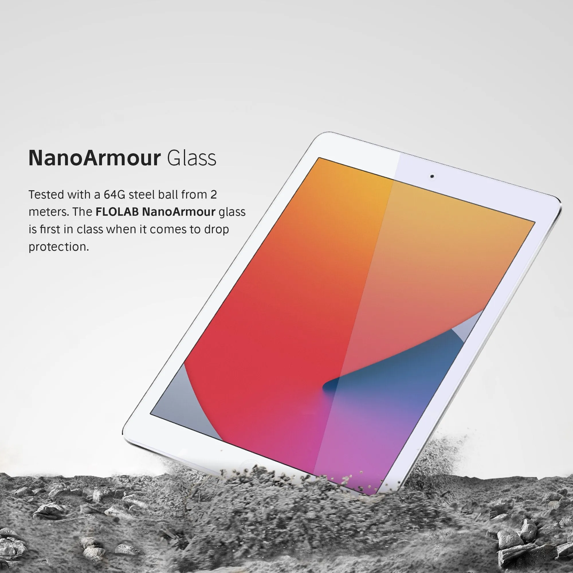 NanoArmour iPad 8 Anti-Blue light Screen Protector (2020) 10.2-inch