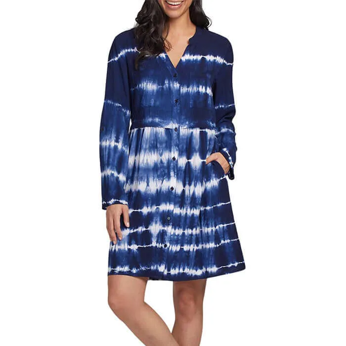 Nautical Tie-dye Dress