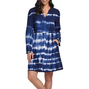 Nautical Tie-dye Dress