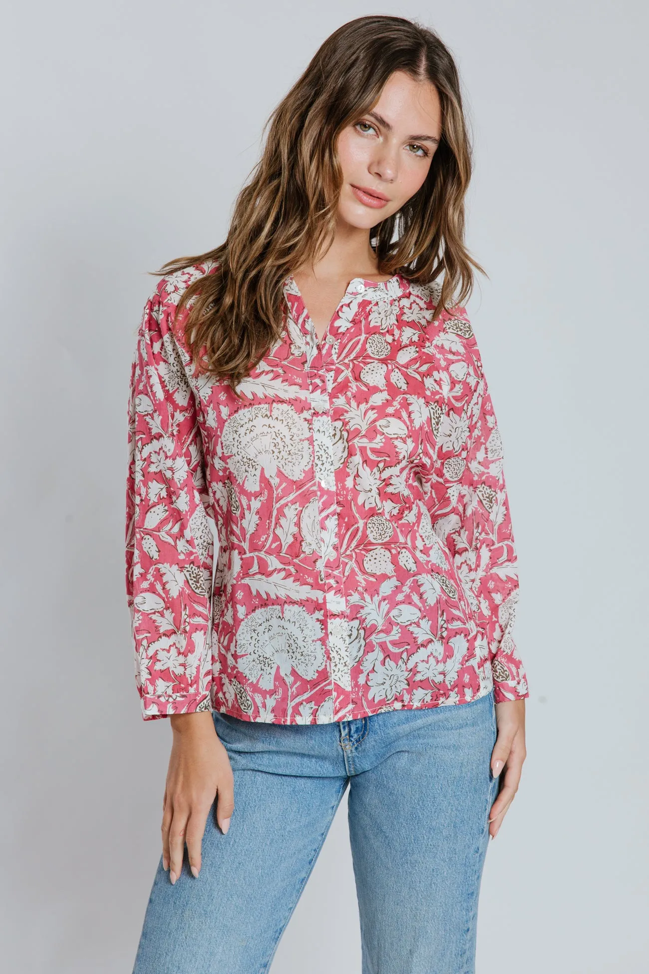 Nyra Button Down Blouse