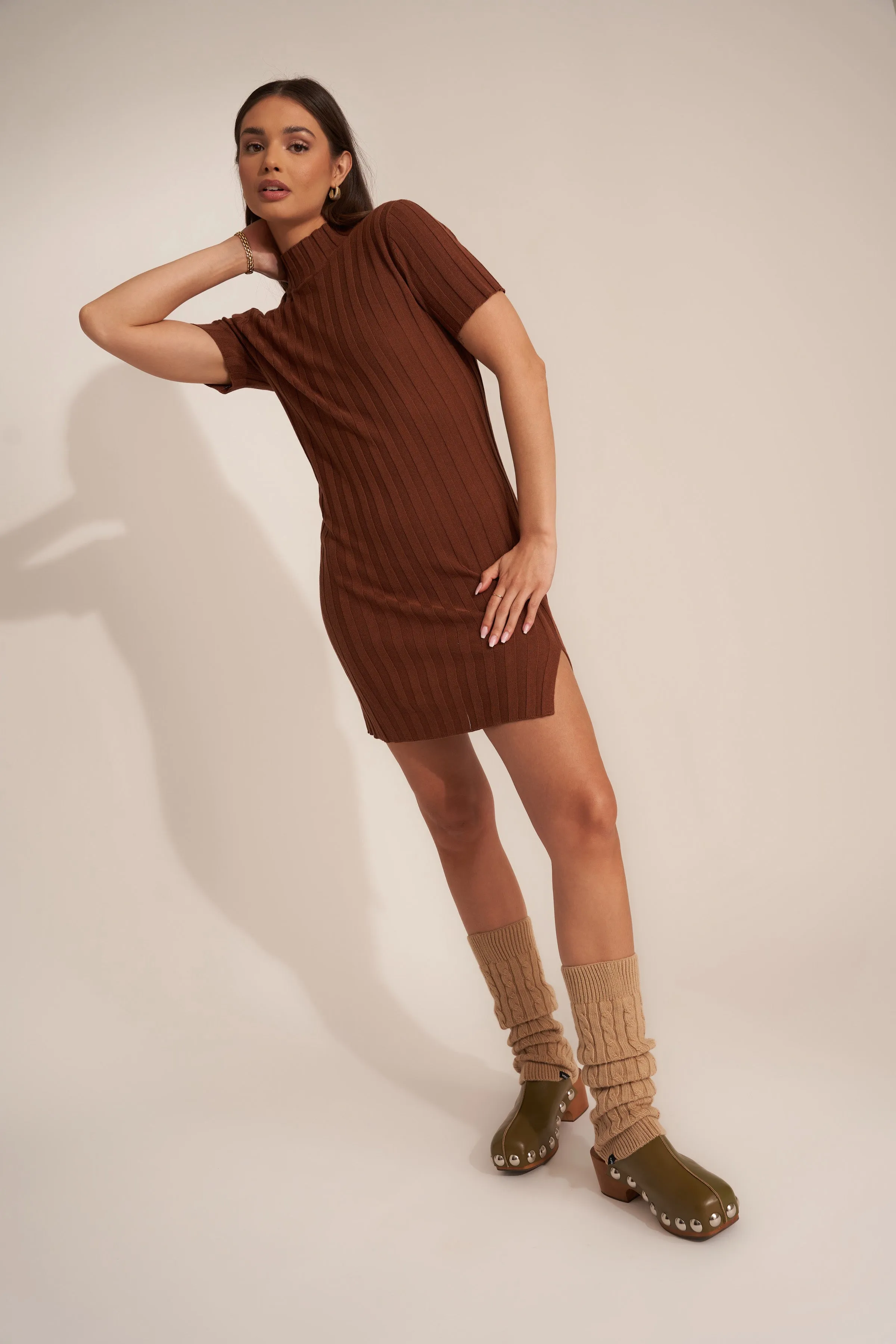 Pia Dress - Caramel