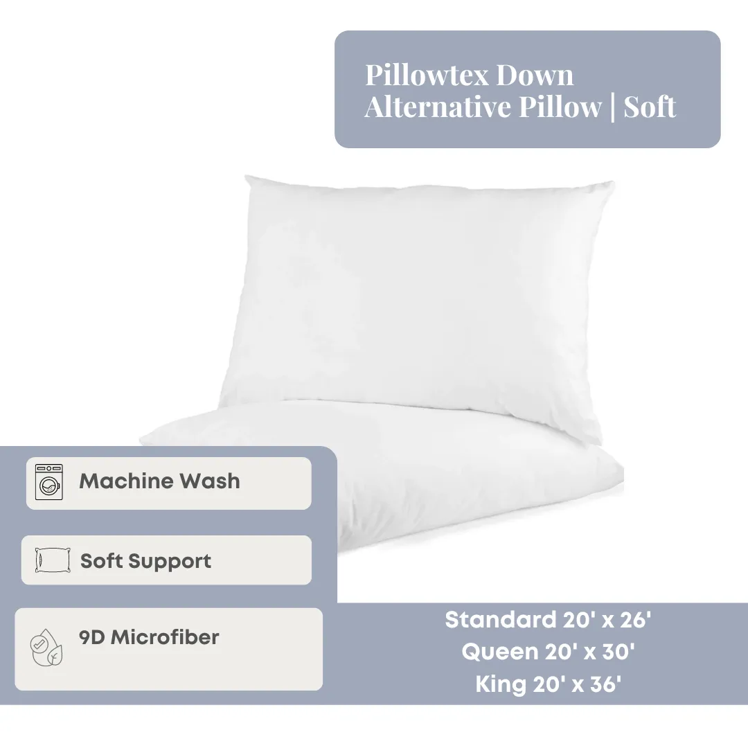 Pillowtex Down Alternative Pillow | Soft