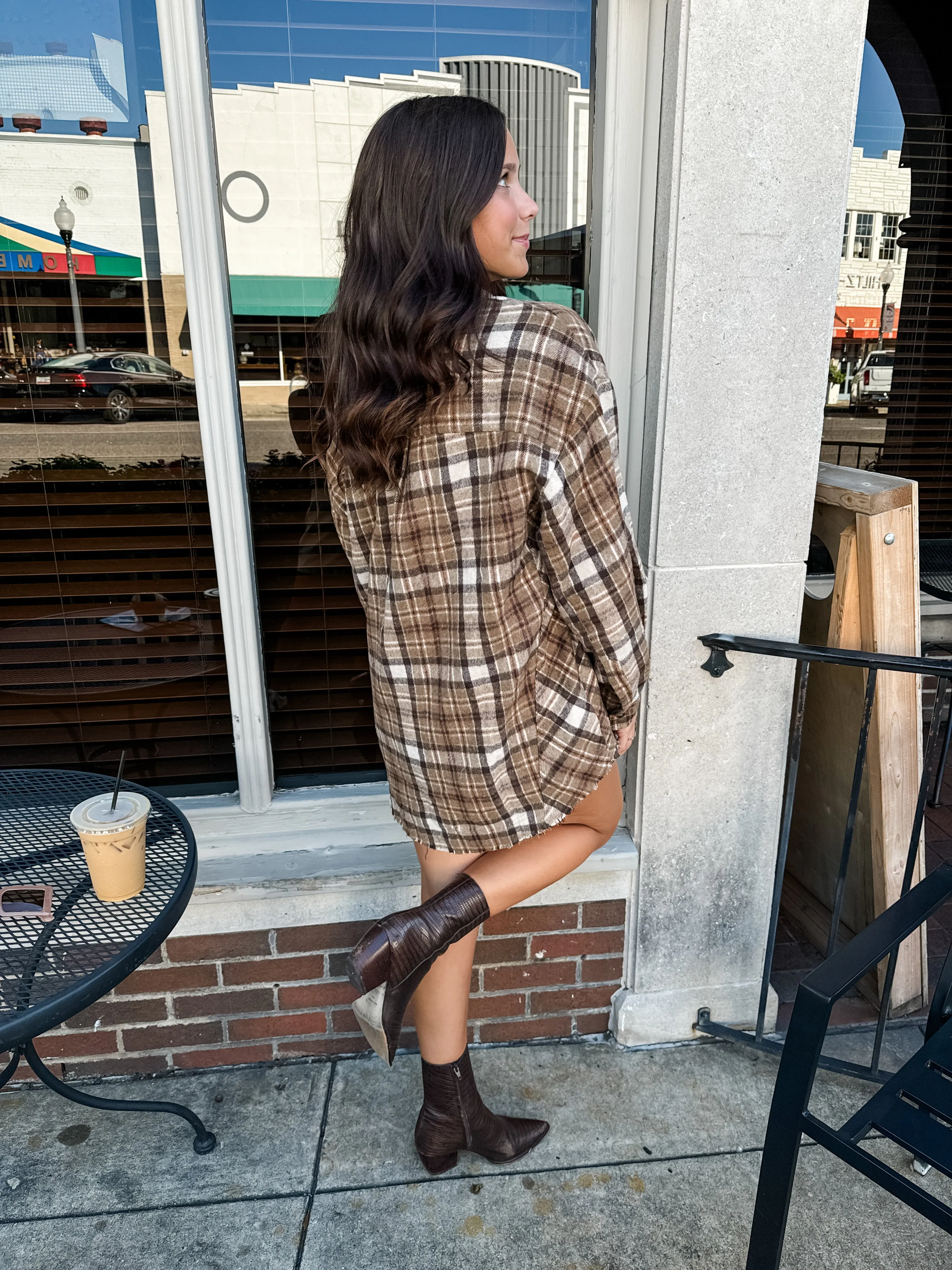 Plaid Flannel Button Down