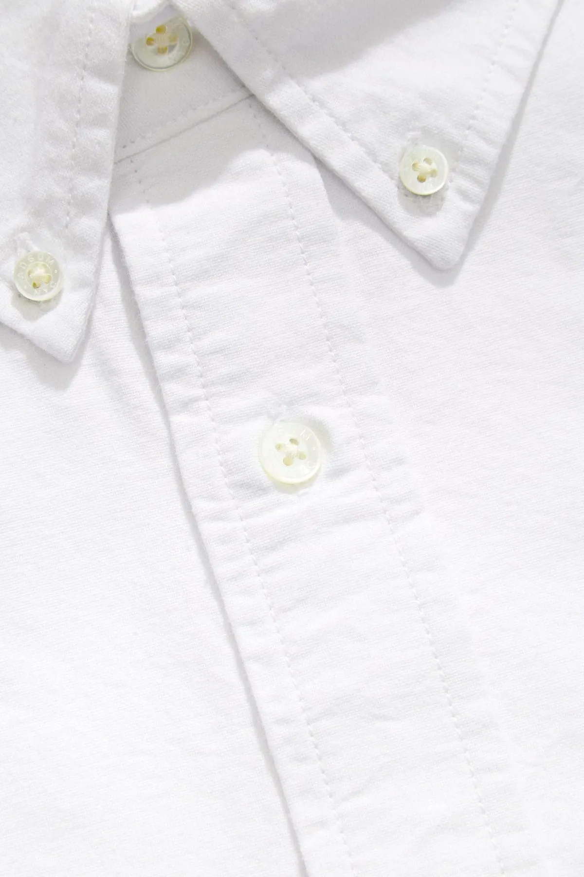 Premium Oxford Button Down - White