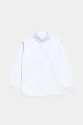 Premium Oxford Button Down - White