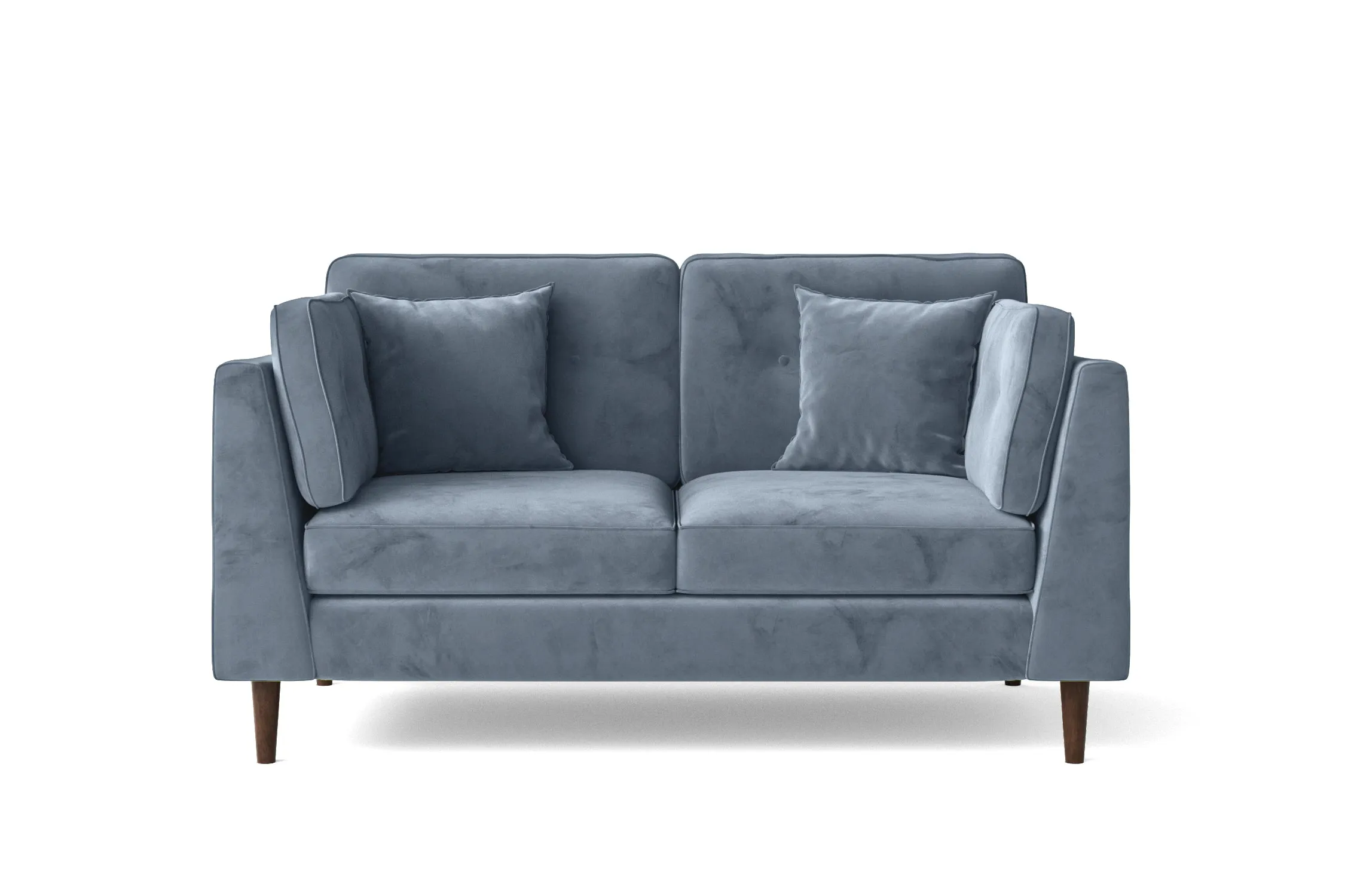 Ragusa 2 Seater Sofa Baby Blue Velvet