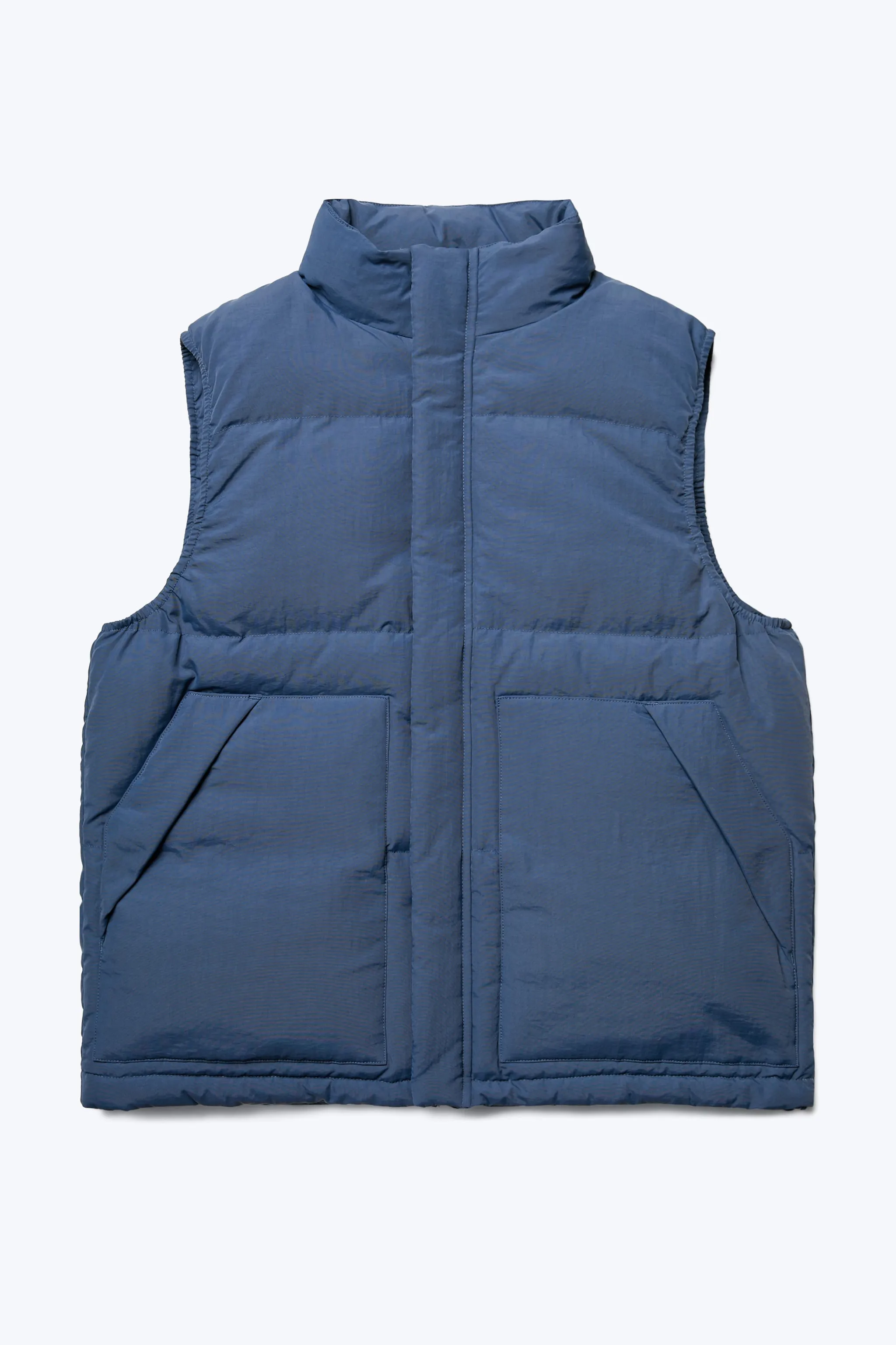 Reset Quilted Vest Blue