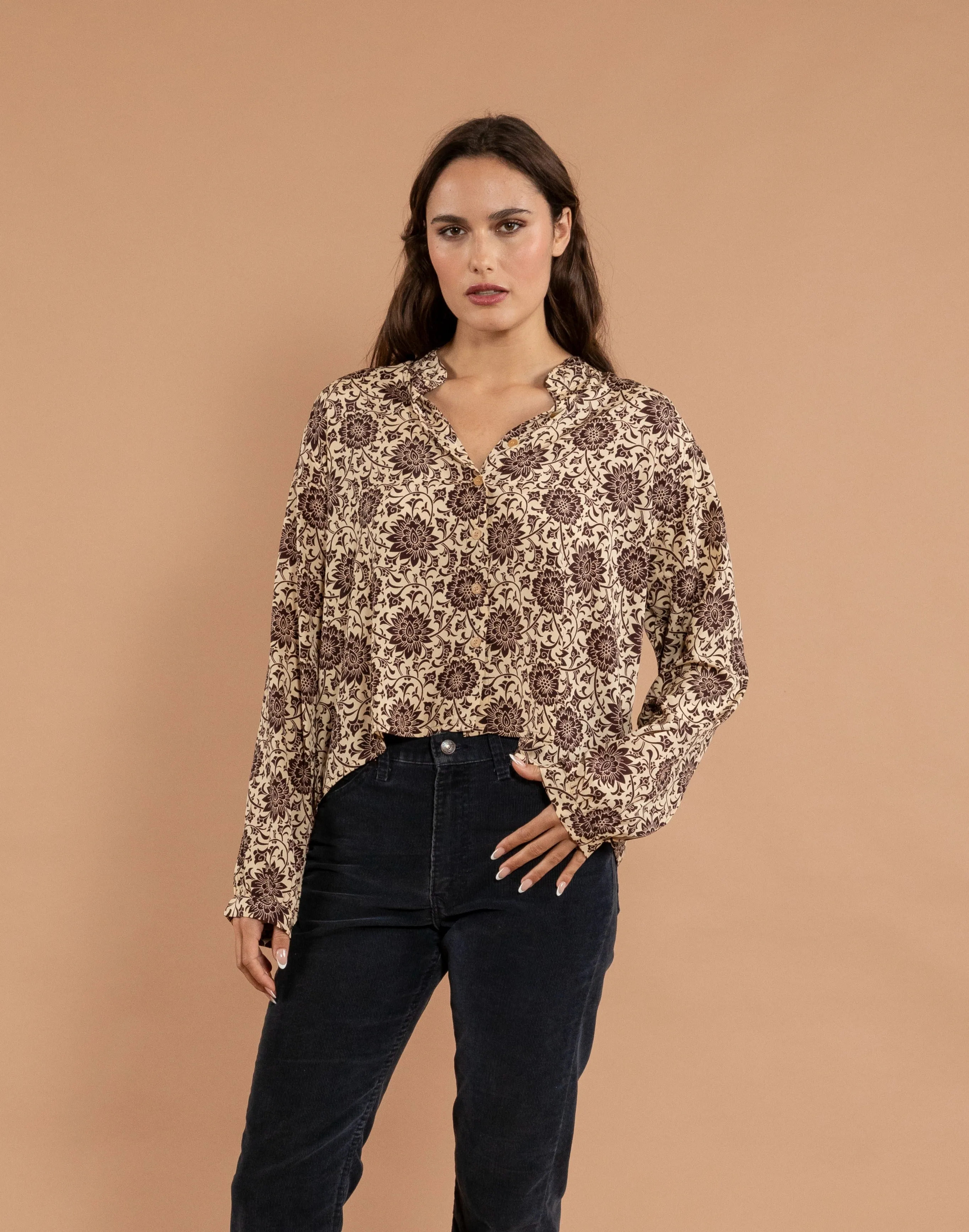 Satya Button Down Blouse