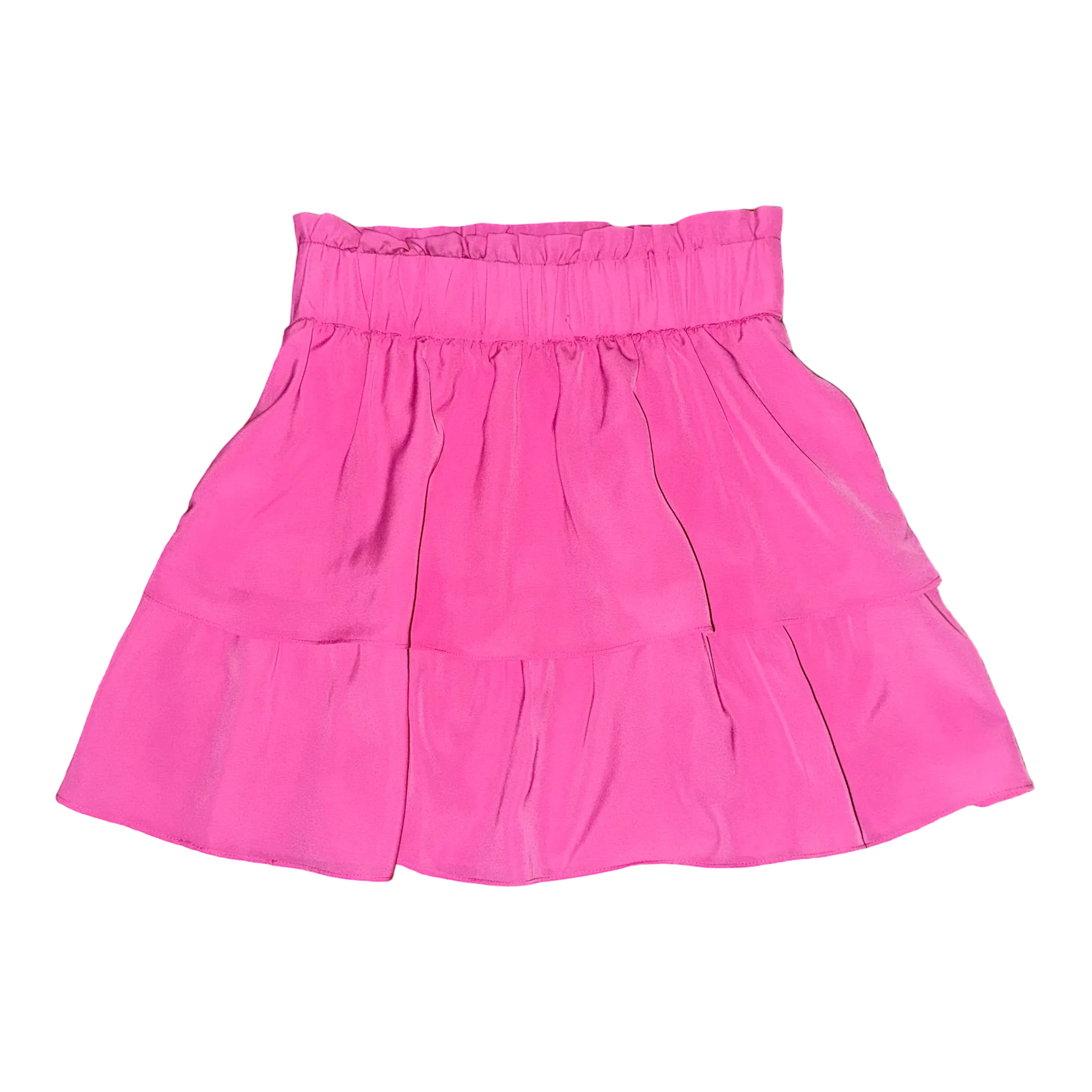 Seabrook Island Skirt (Girls)- Palm Beach Pink