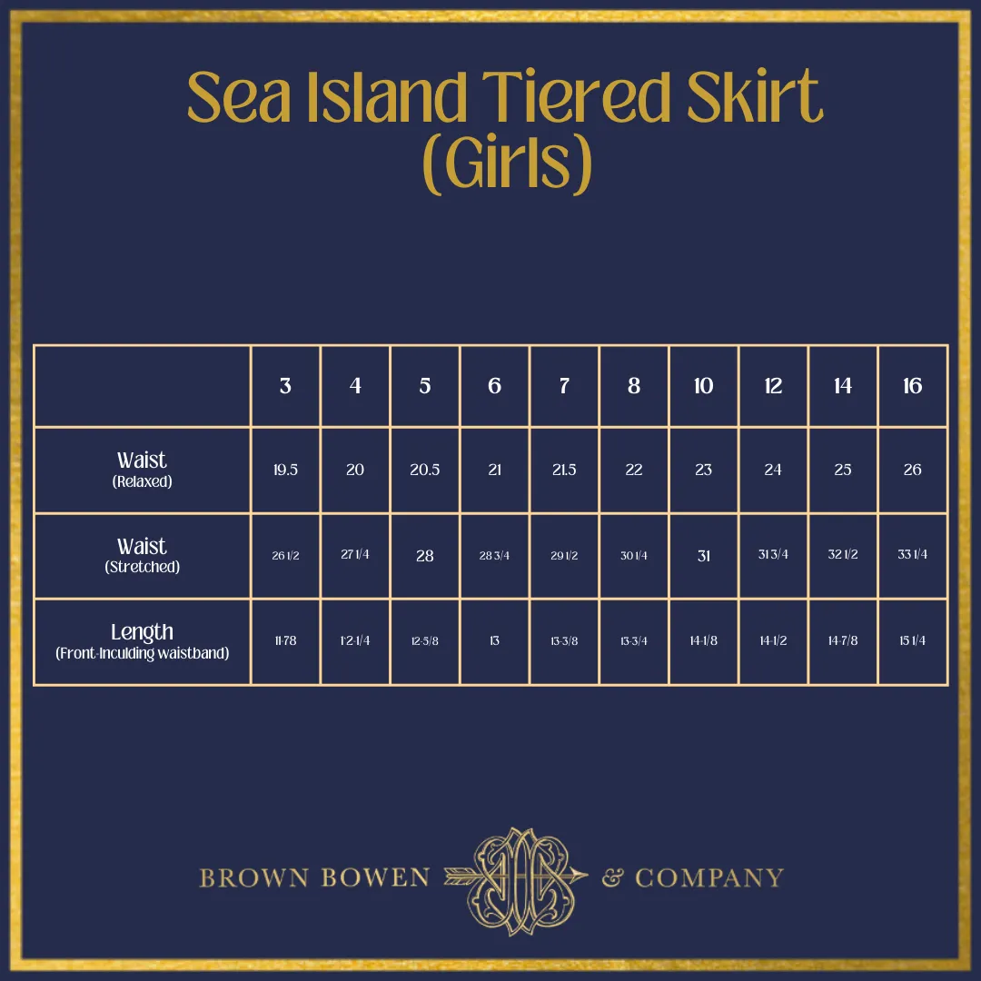 Seabrook Island Skirt (Girls)- Palm Beach Pink