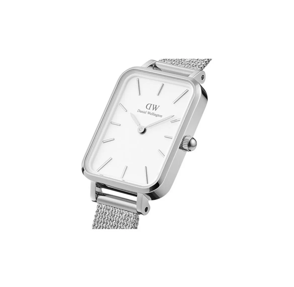 Silver Daniel Wellington Quadro Pressed Sterling Women’s Watch