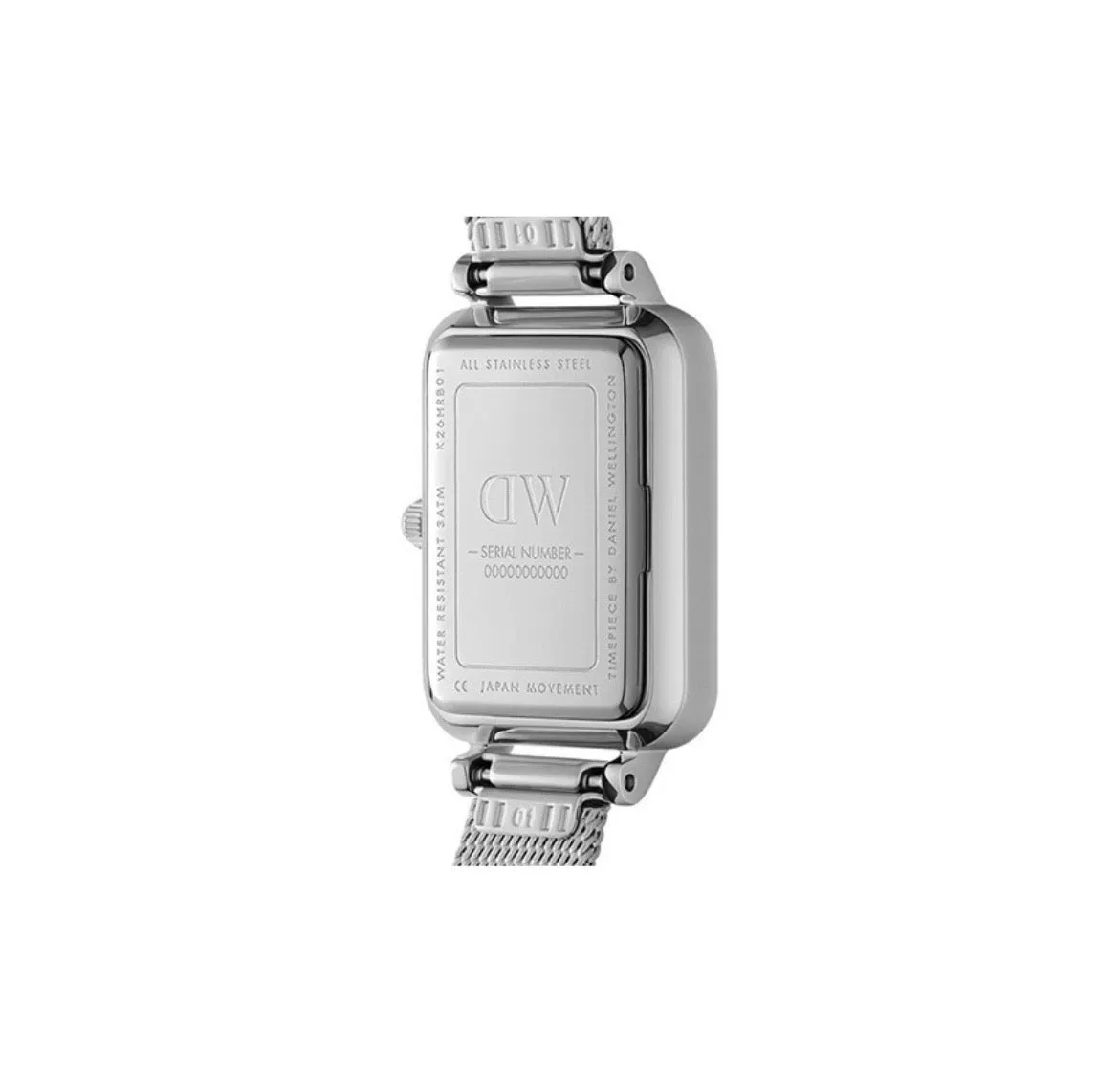 Silver Daniel Wellington Quadro Pressed Sterling Women’s Watch