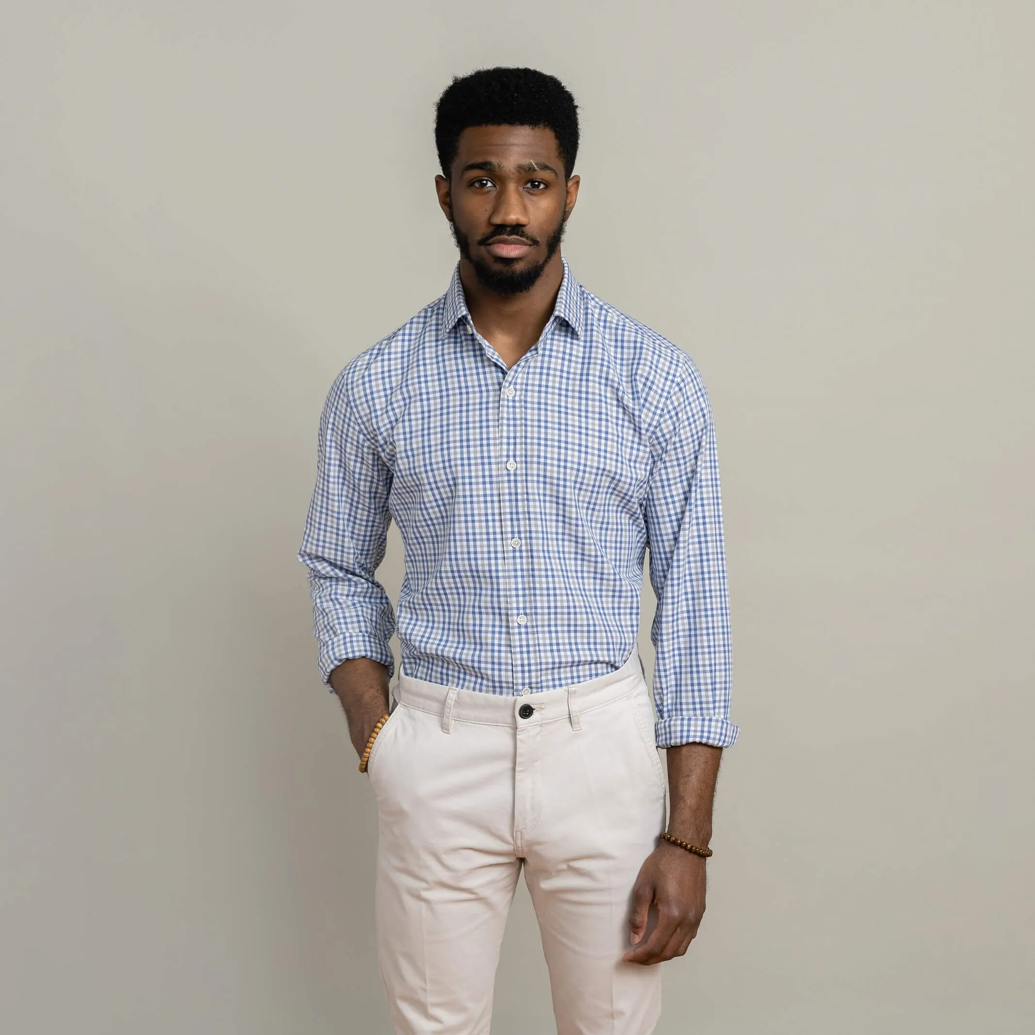 The Blue Ginby Twill Dress Shirt