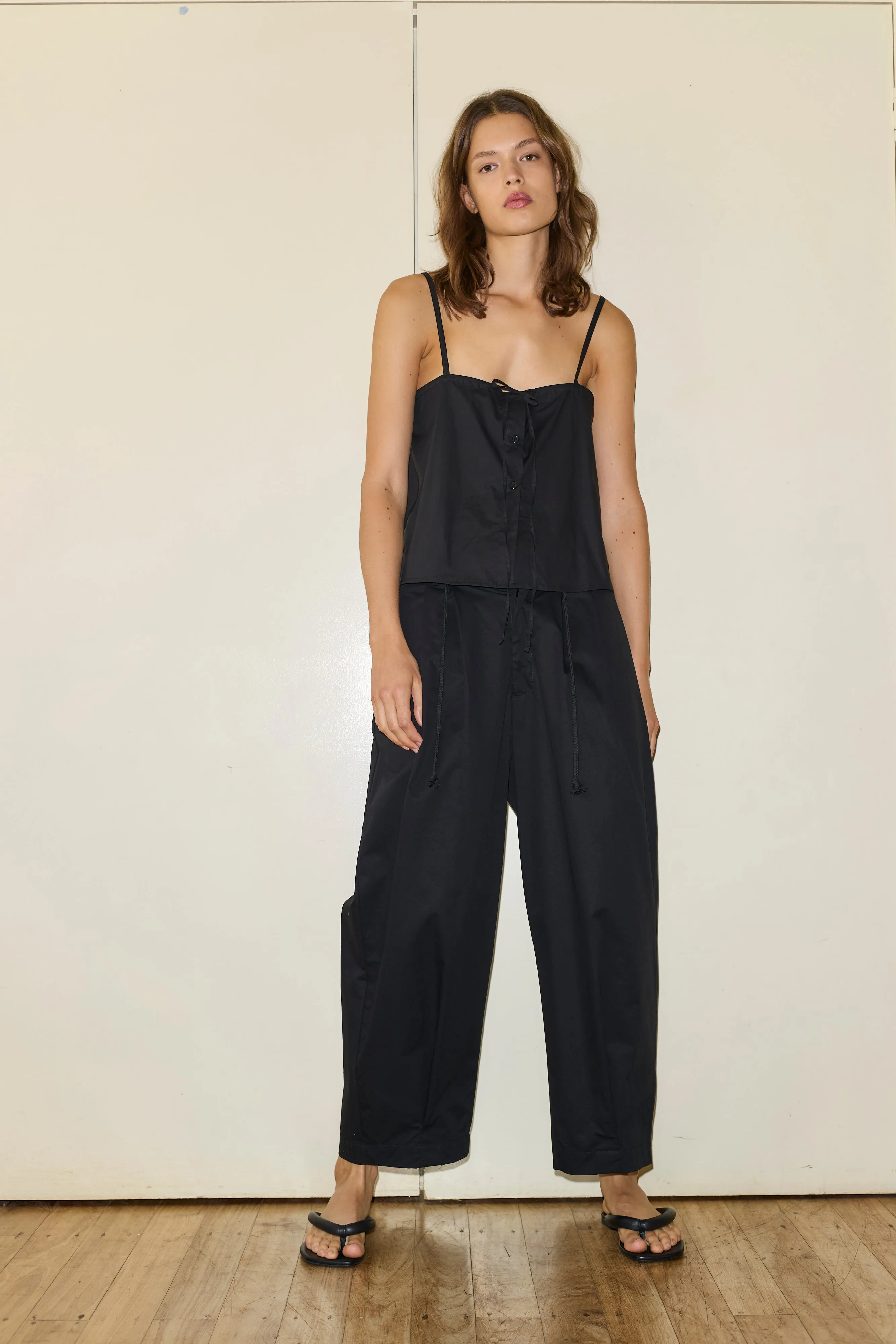 The Cotton Pant - Black