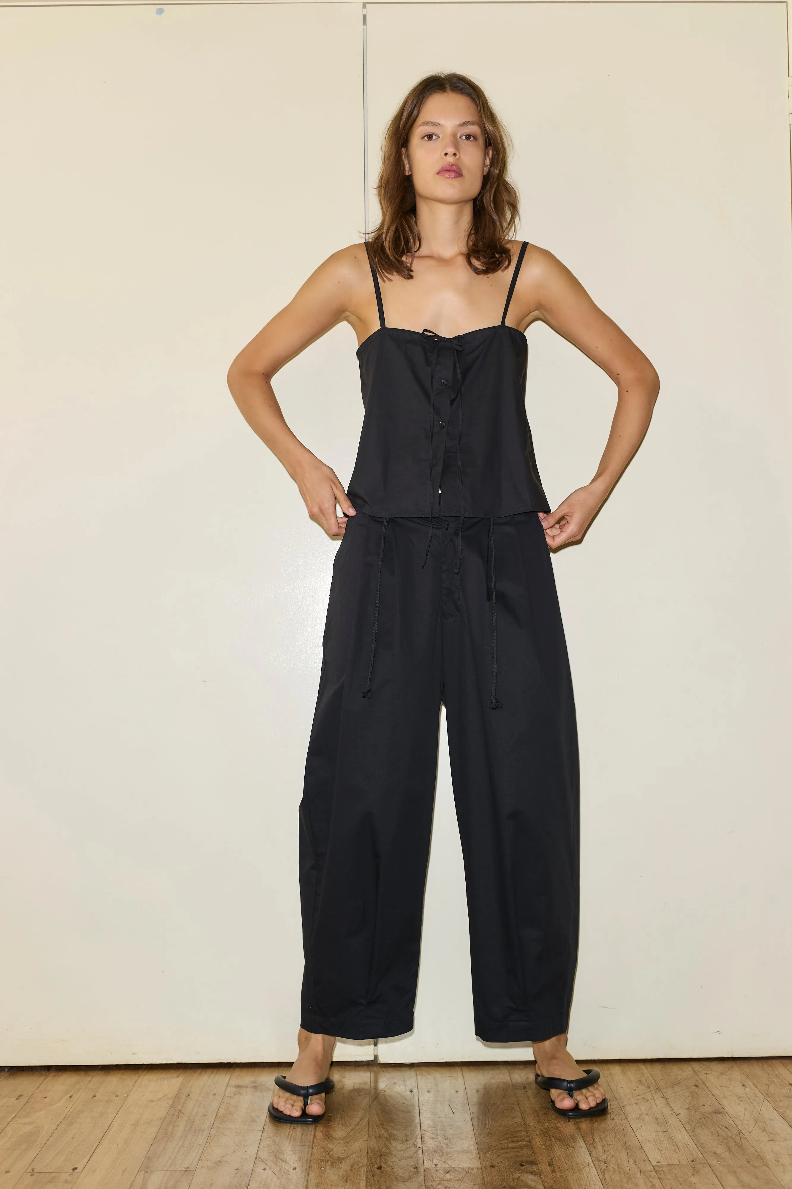 The Cotton Pant - Black