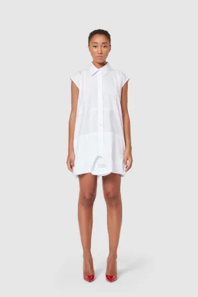 UPSIDE DOWN SHIRT DRESS