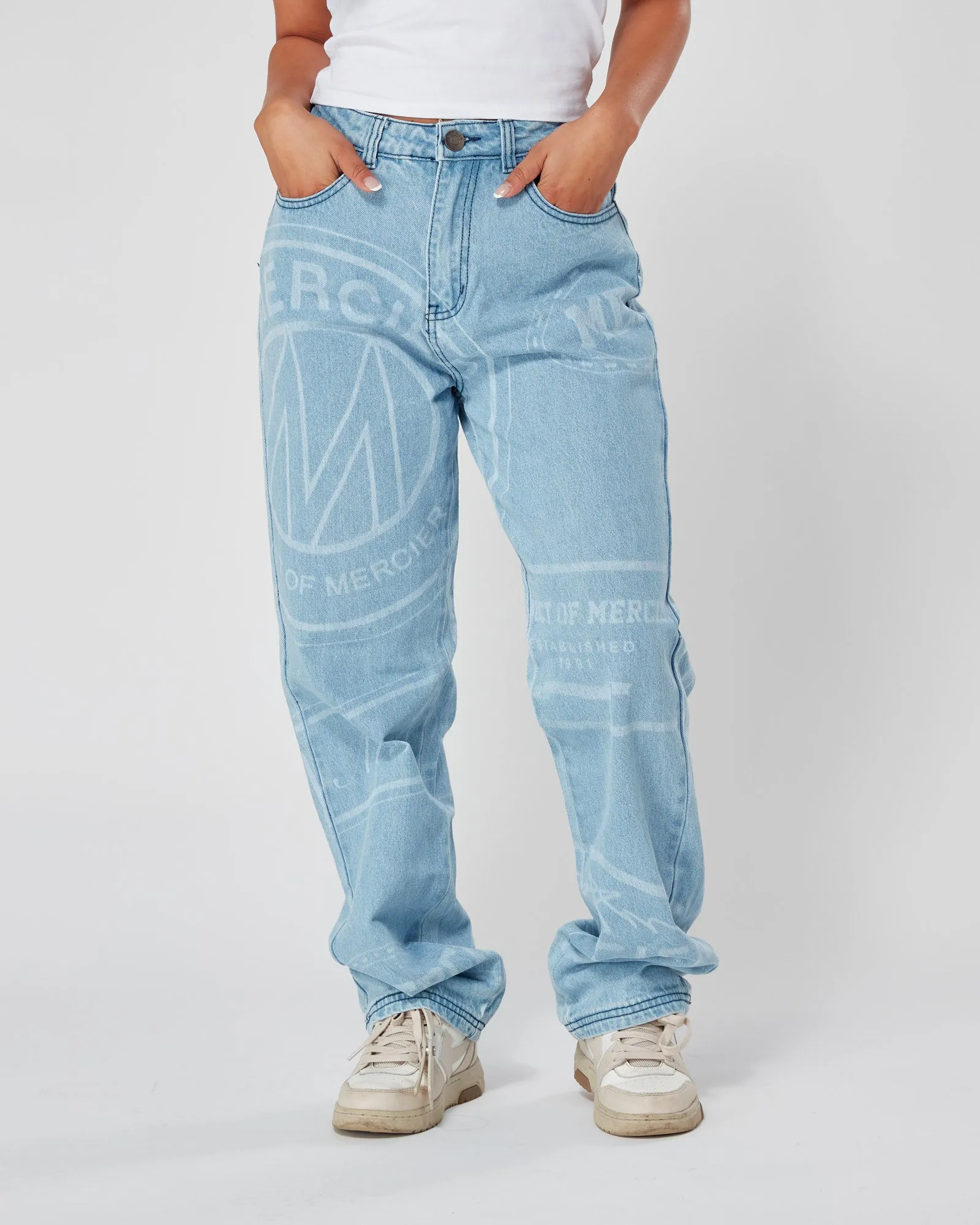 Womens Blue Adamson Jeans