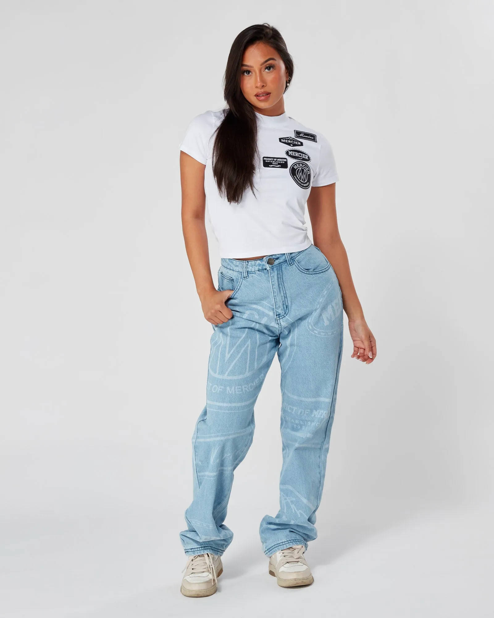 Womens Blue Adamson Jeans