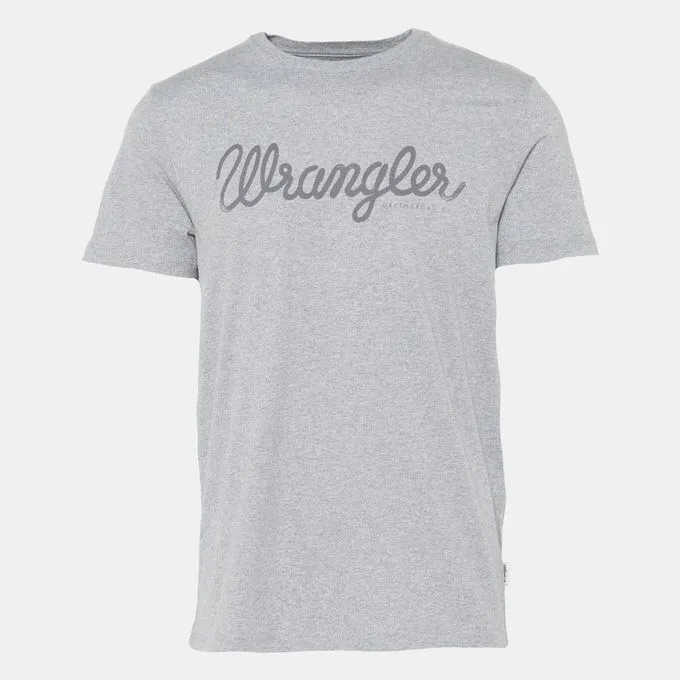 Wrangler Classic Tee Grey Mel